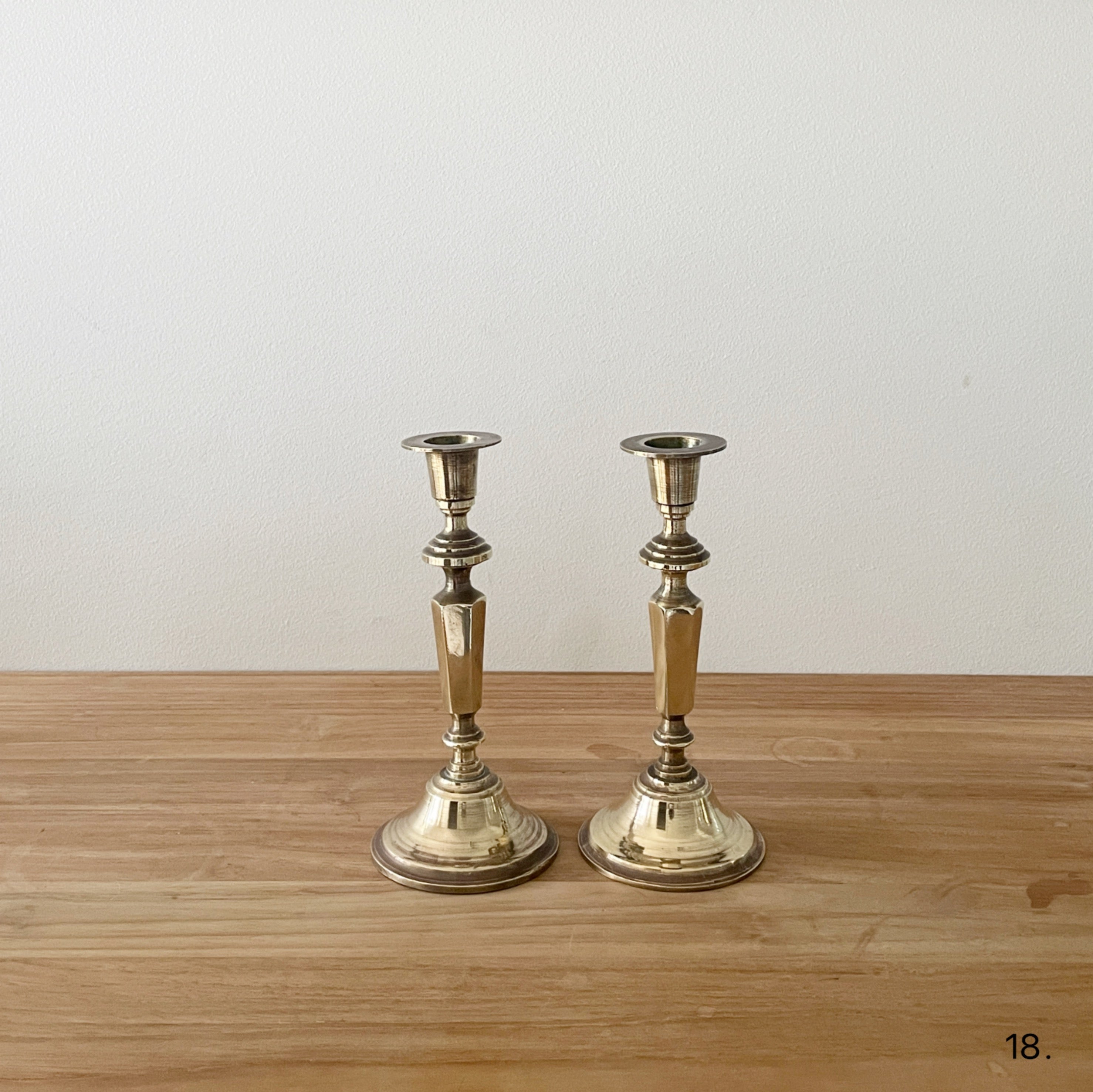 Antique Brass Candlesticks (Assorted)